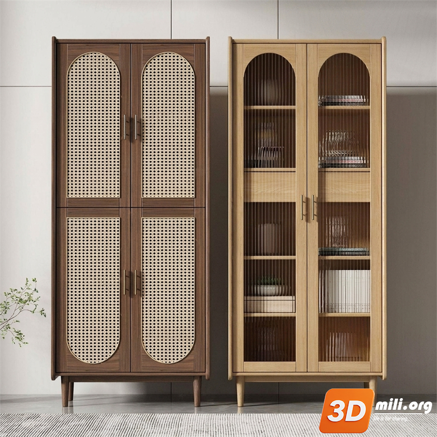 Decorative cabinet Skp Files